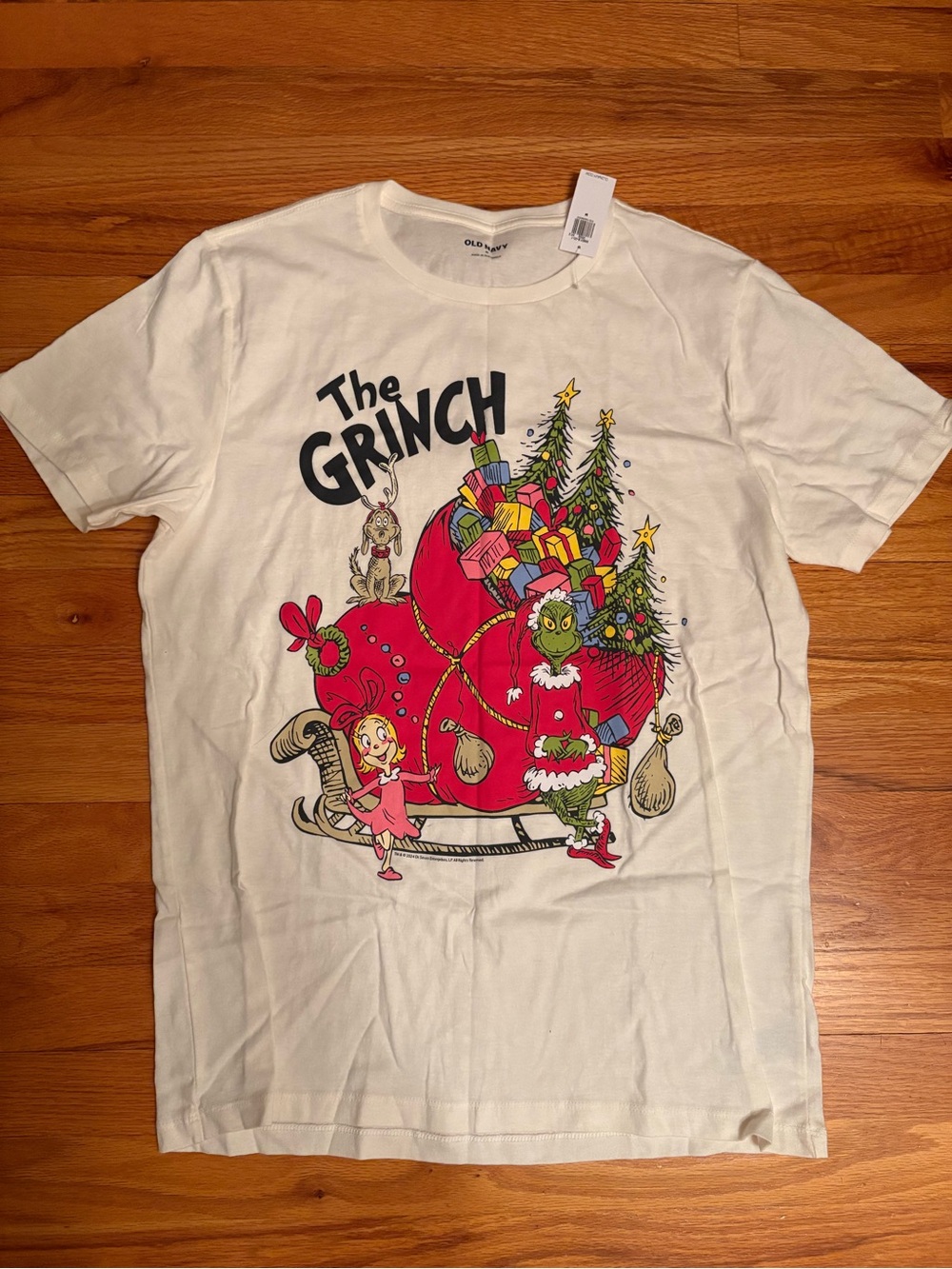 Old Navy Women’s “The Grinch” Holiday Graphic Tee